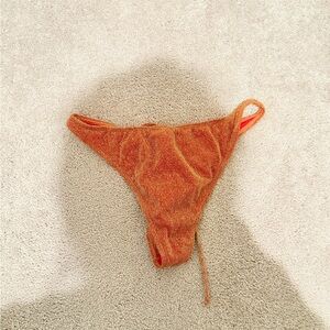 PrettyLittleThing Orange Bikini Bottom